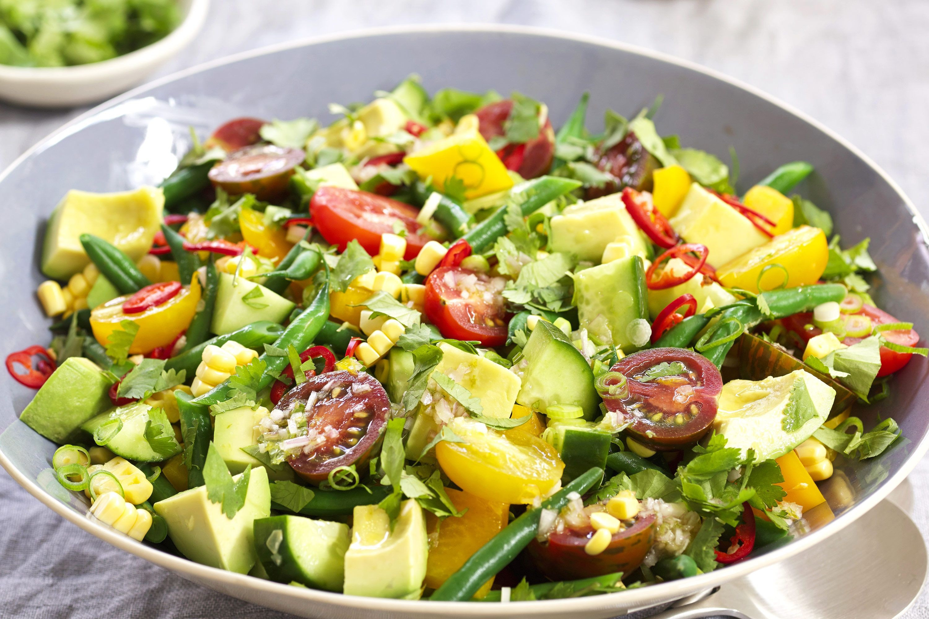 Summer Recipes Vegetarian
 fresh ve able salad
