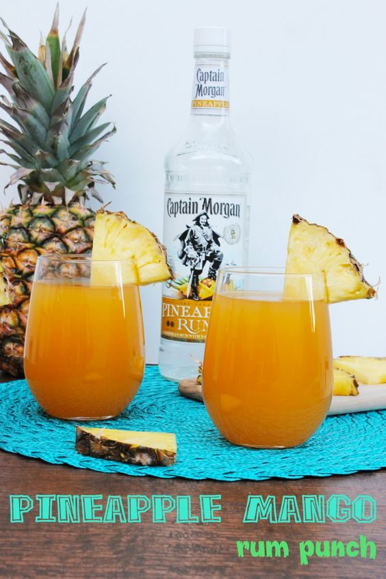 Summer Rum Drinks
 Mango rum Rum punches and Pineapple rum on Pinterest