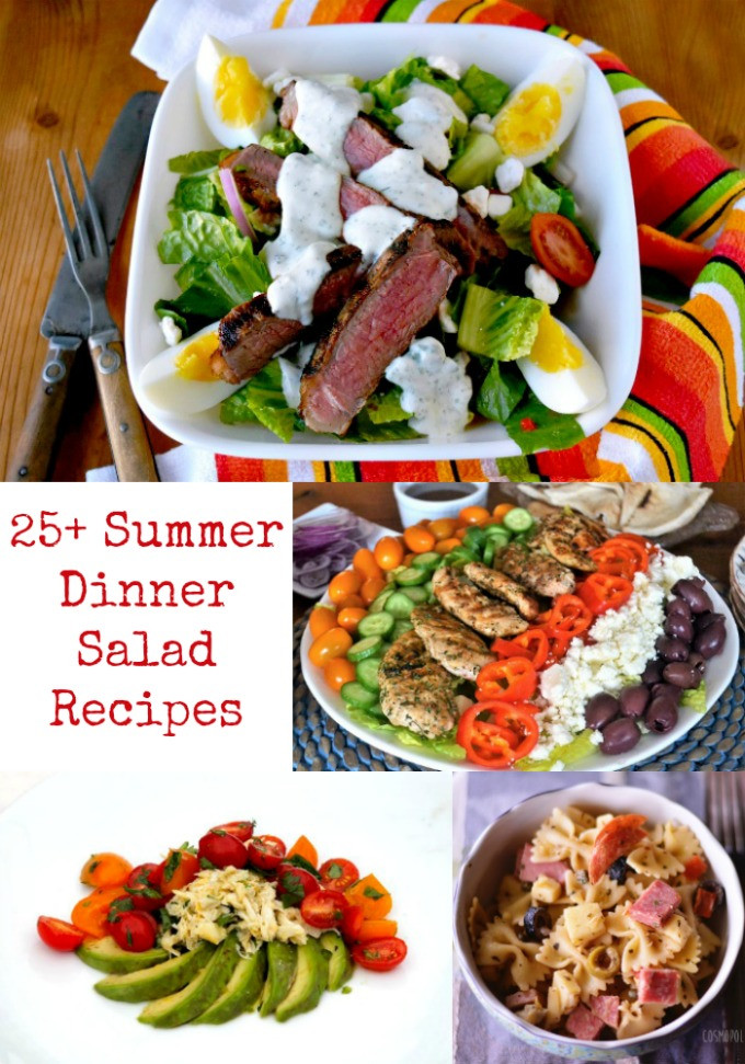 Summer Salads For Dinner
 25 Summer Dinner Salad Recipes A Kitchen Hoor s Adventures