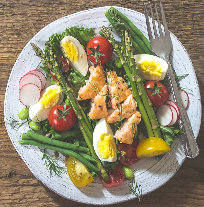 Summer Salmon Salad
 Summer Salmon Salad simply fresh dinners