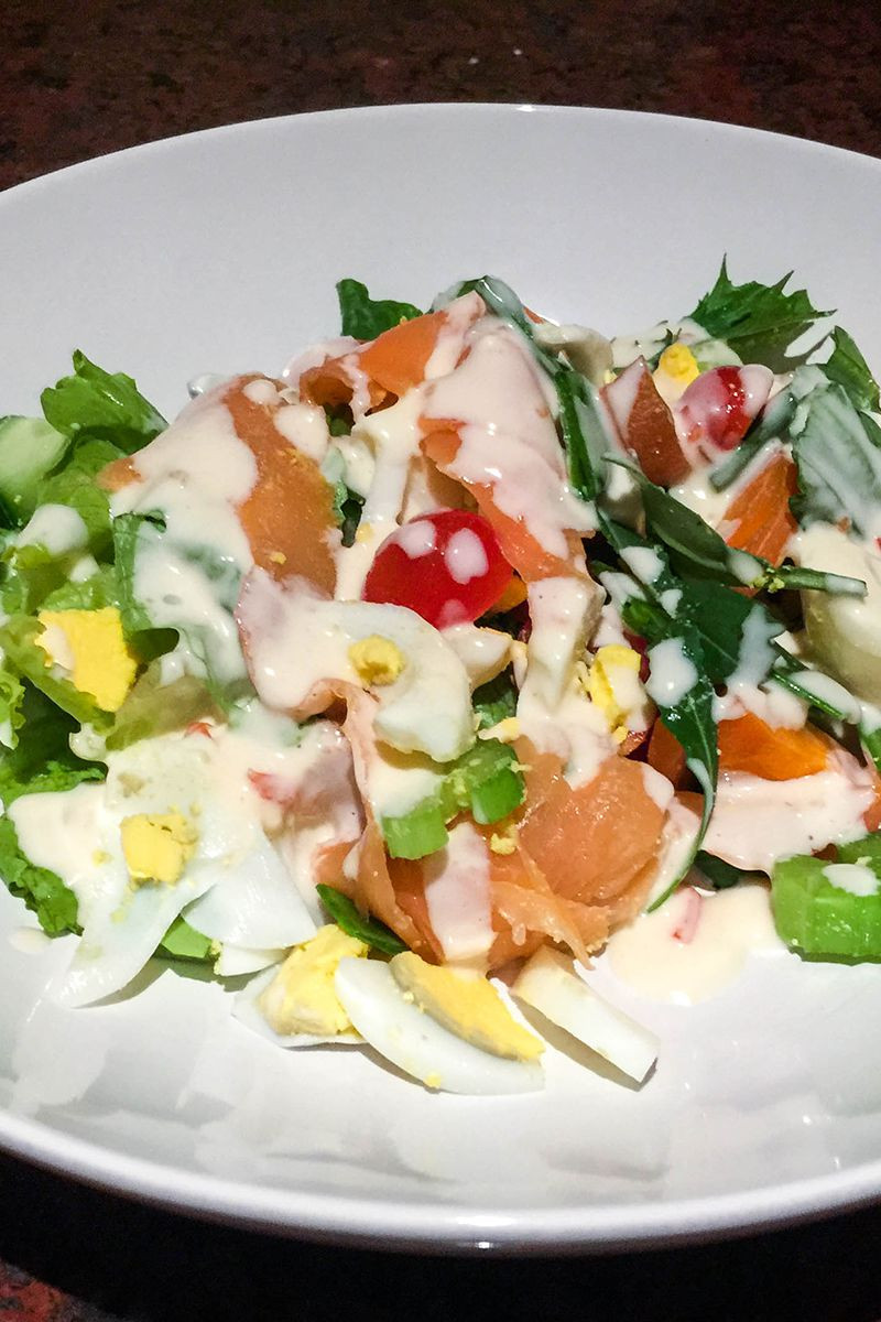 Summer Salmon Salad the Best Low Carb Summer Salmon Salad Recipe