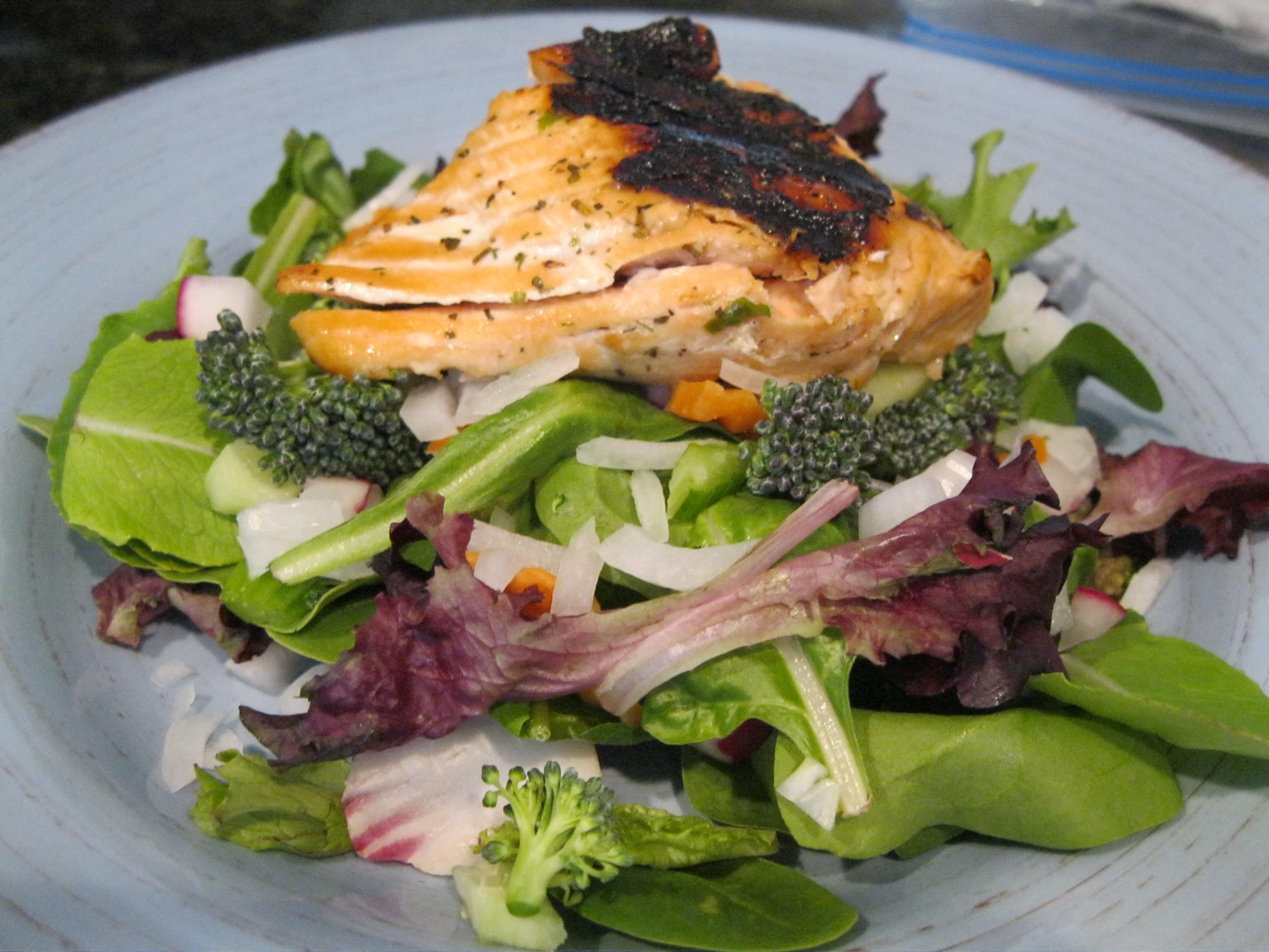 Summer Salmon Salad
 Simple Summer Salmon Salad