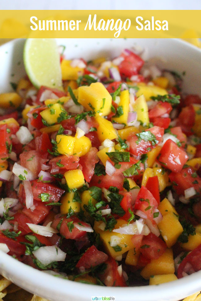 Summer Salsa Recipe
 Summer Mango Salsa Urban Bliss Life