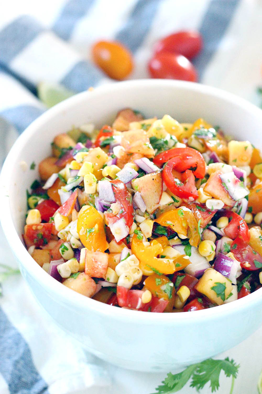 Summer Salsa Recipe
 Simple Summer Peach Salsa Bowl of Delicious