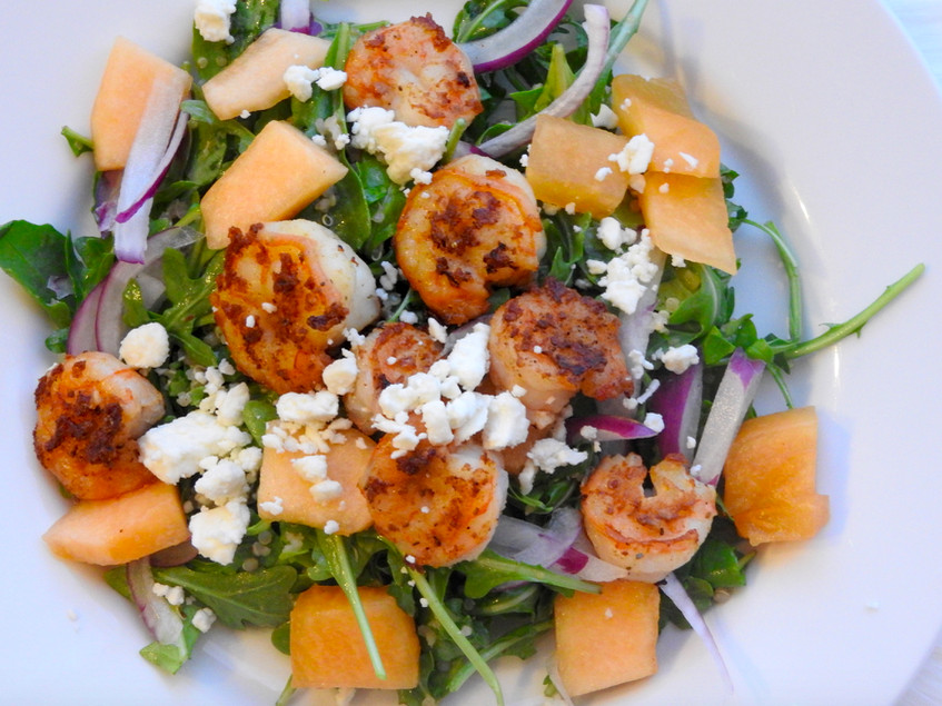 Summer Shrimp Salad
 Sweet Salty Crunchy Summer Shrimp Salad Taylor Walker Fit