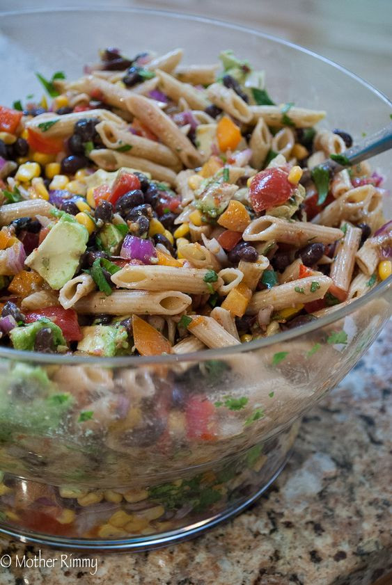 Summer Side Dishes For A Crowd
 Mexican pasta salads Mexican pasta and Salads for a crowd