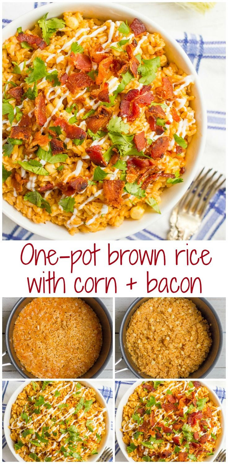 Summer Side Dishes Recipes
 Brown rice with corn and bacon is a one pot summer side