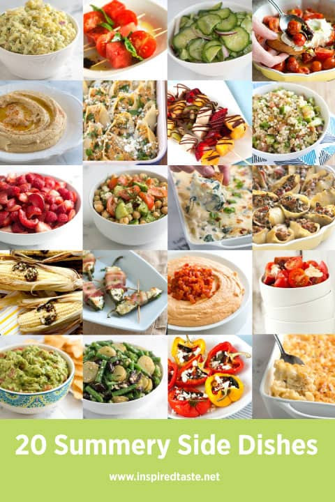 Summer Side Dishes
 20 Summery Side Dishes