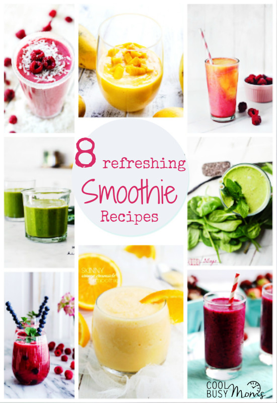 Summer Smoothie Recipes
 8 Smoothie Recipes You ll Love This Summer Cool Busy Moms