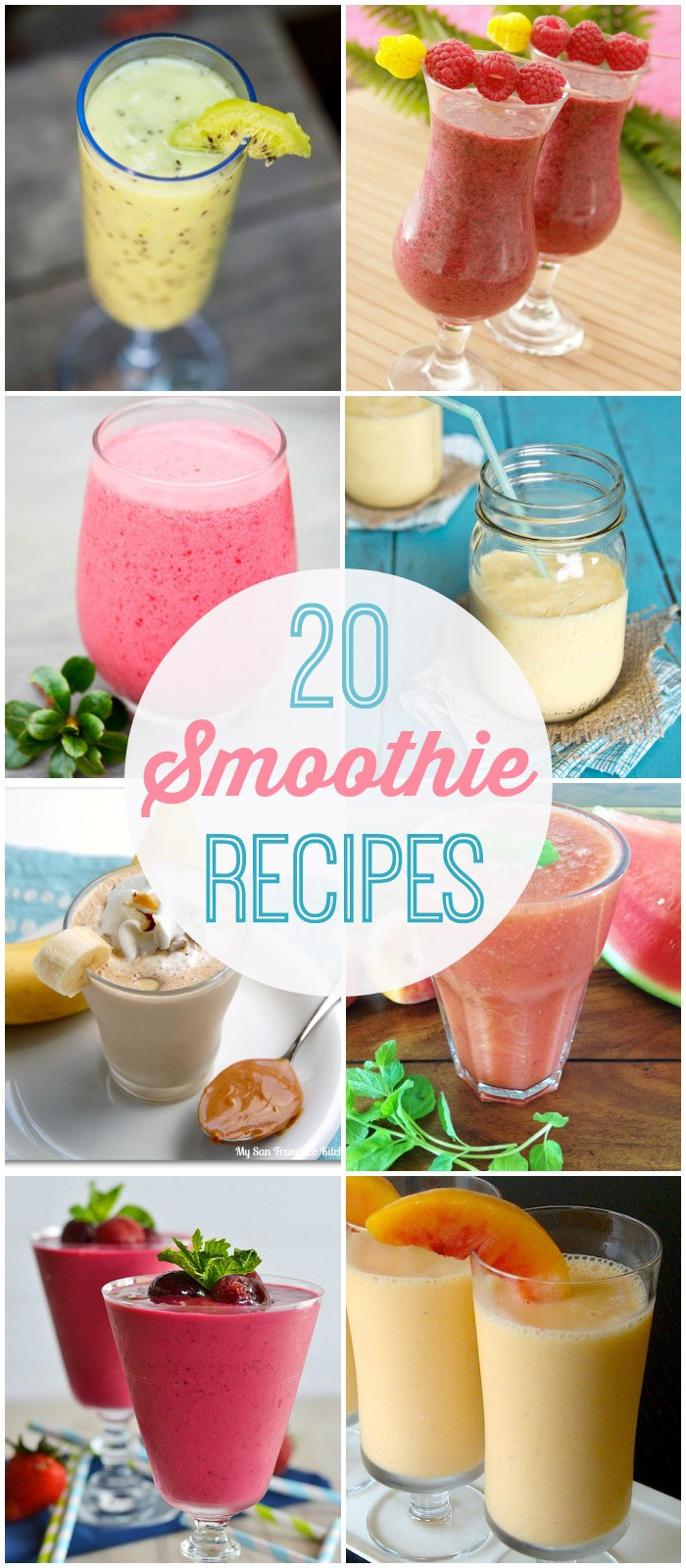 Summer Smoothies Recipes
 20 Smoothie Recipes