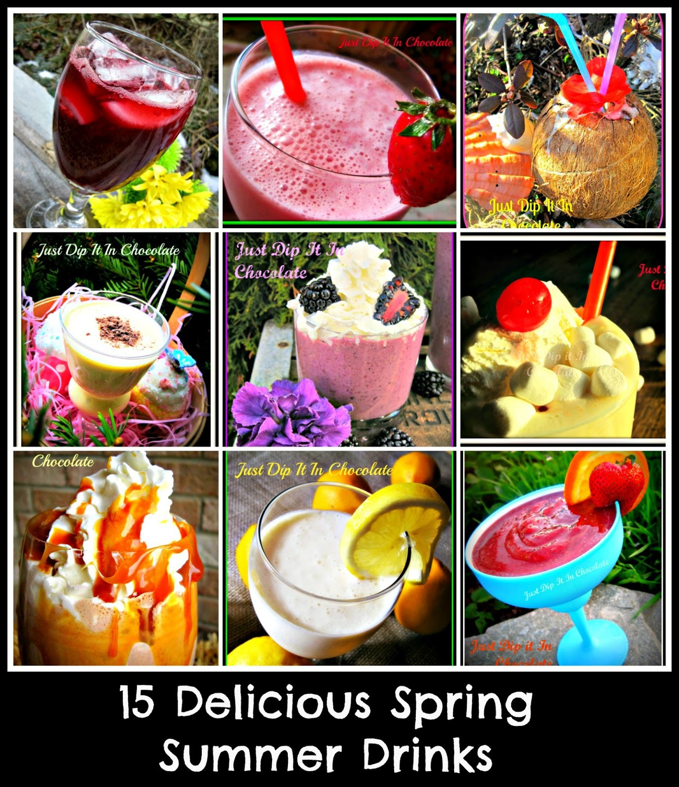 Summer Smoothies Recipes
 Just Dip It In Chocolate 15 Delicious Spring Summer