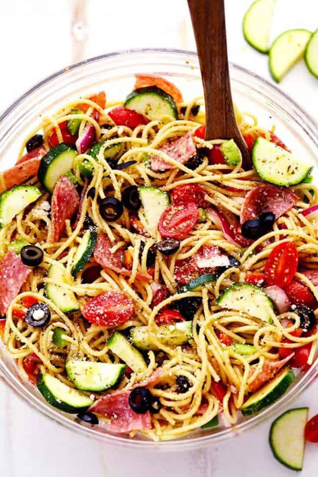 Summer Spaghetti Salad
 summer spaghetti salad