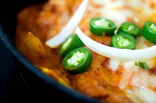 Summer Squash Enchiladas
 Summer squash enchiladas