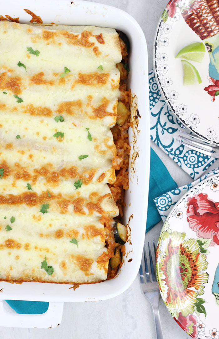 Summer Squash Enchiladas
 What to Do When Making Dinner Be es a Hassle