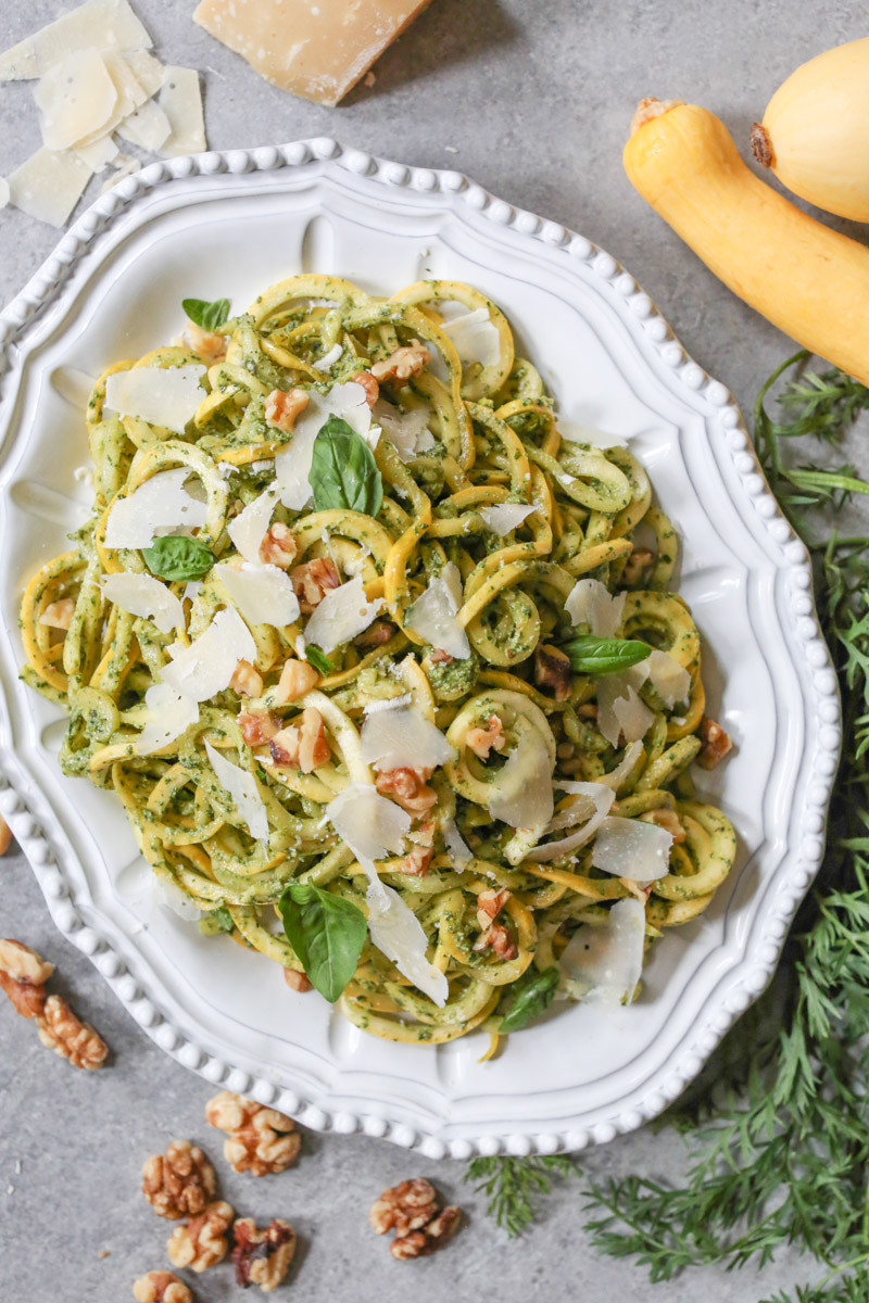 Summer Squash Noodles
 10 No Cook Recipes to Beat the Heat Domesticate ME