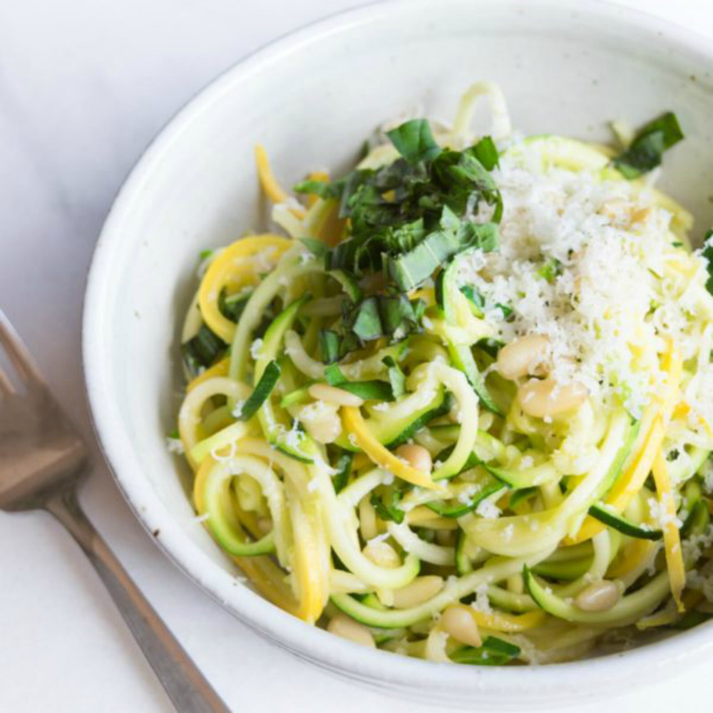 Summer Squash Noodles
 Eating Healthy Meal Plan Get Healthy U Rainbow Delicious