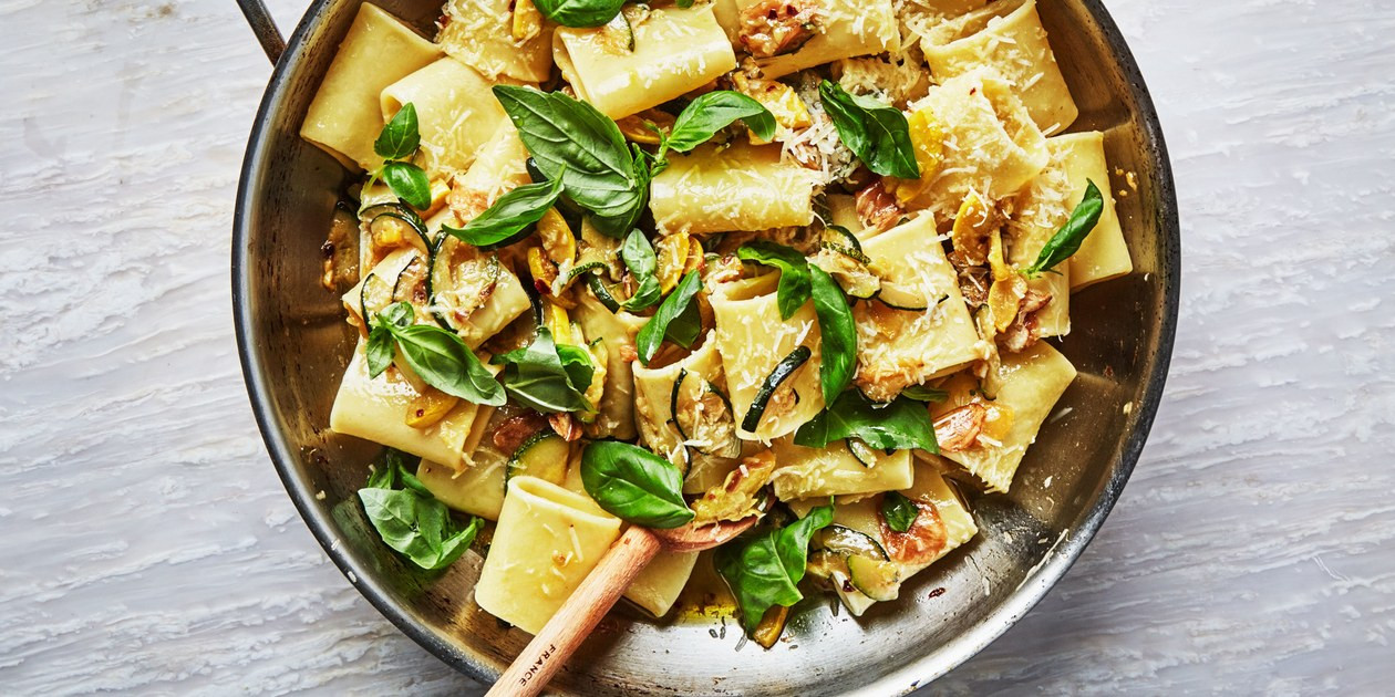 Summer Squash Noodles
 Summer Squash and Basil Pasta recipe