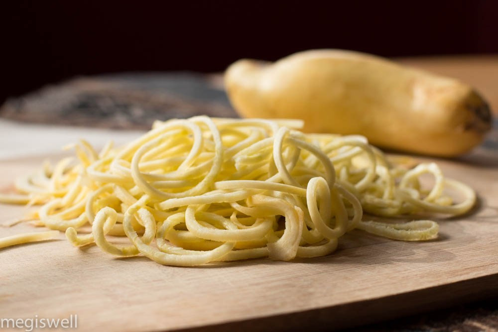 Summer Squash Noodles
 Pesto and Roasted Cherry Tomato Veggie Pasta