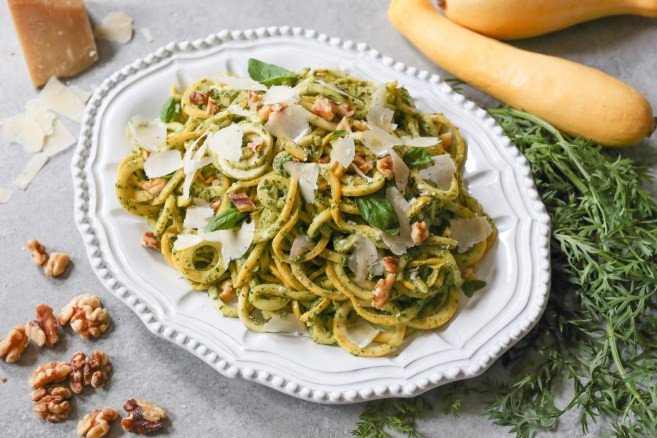 Summer Squash Noodles Best 20 Summer Squash Noodles with Carrot top Pesto Domesticate Me