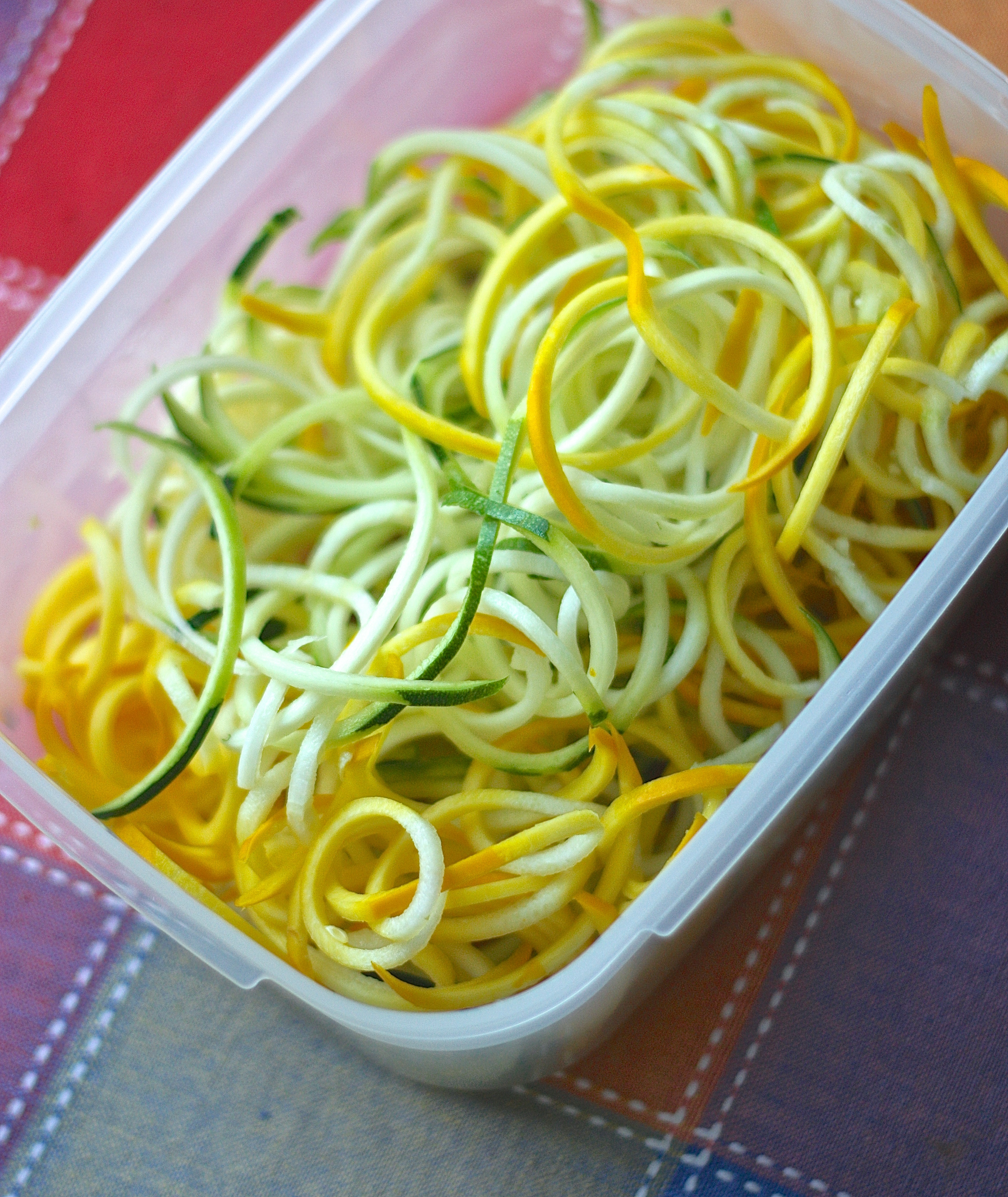 Summer Squash Noodles Recipes
 Summer "Noodle" Bowls with Spicy Avocado Pesto Get f