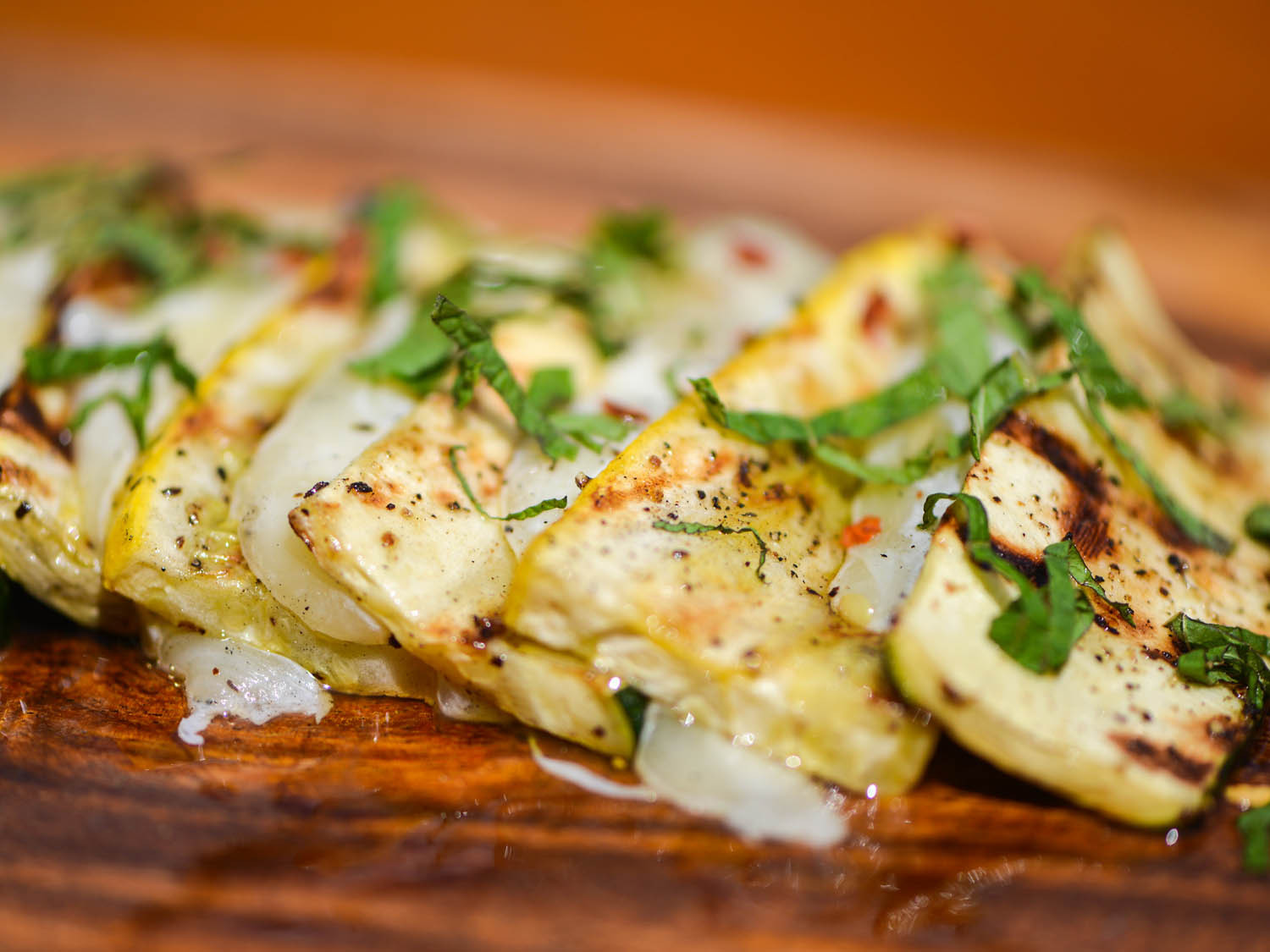 Summer Squash Recipe
 Grilled Summer Squash and Kasseri Cheese With Lemon and