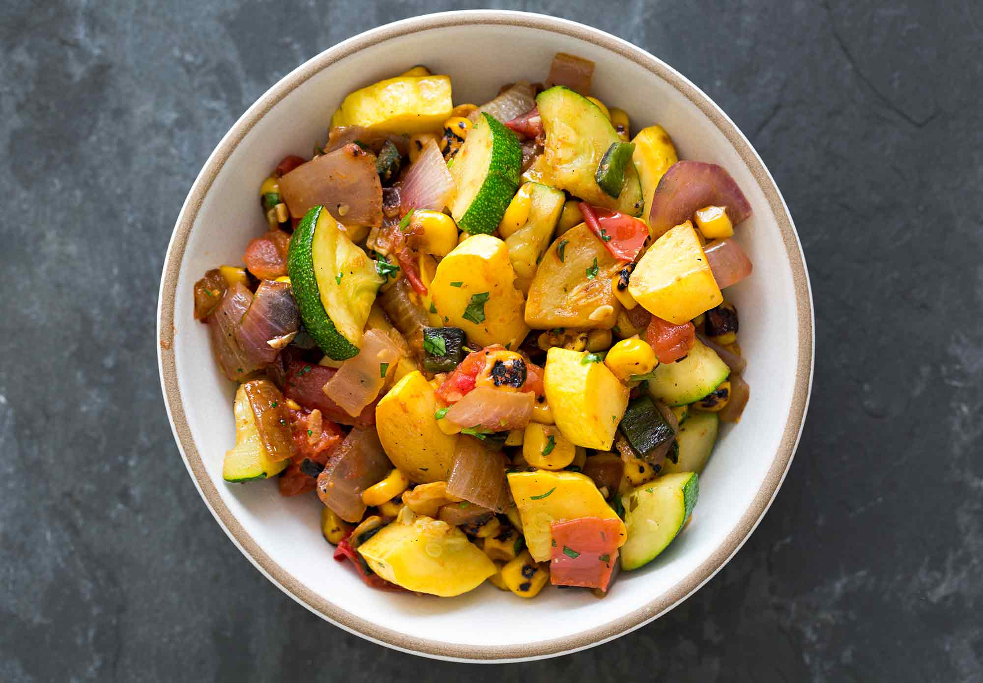 Summer Squash Recipe
 Summer Squash Green Chile Stir Fry Recipe