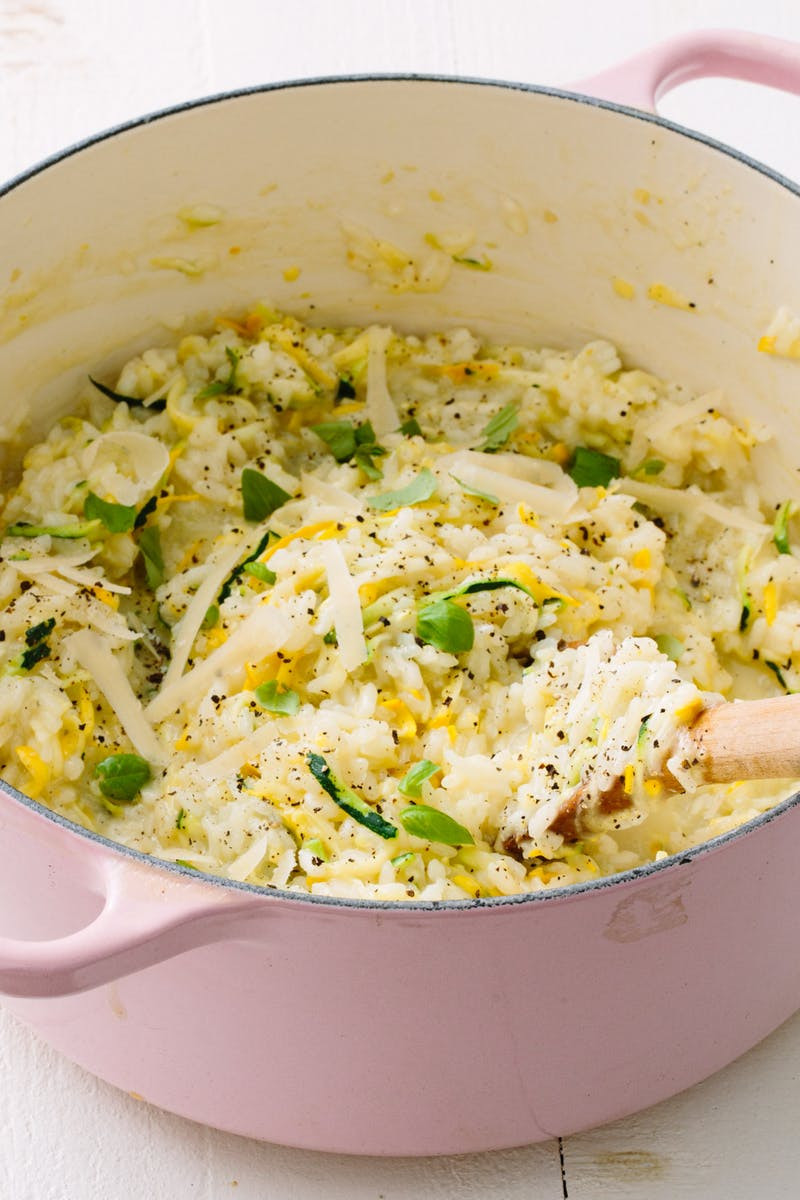 Summer Squash Risotto
 Summer Squash Risotto Fit For You