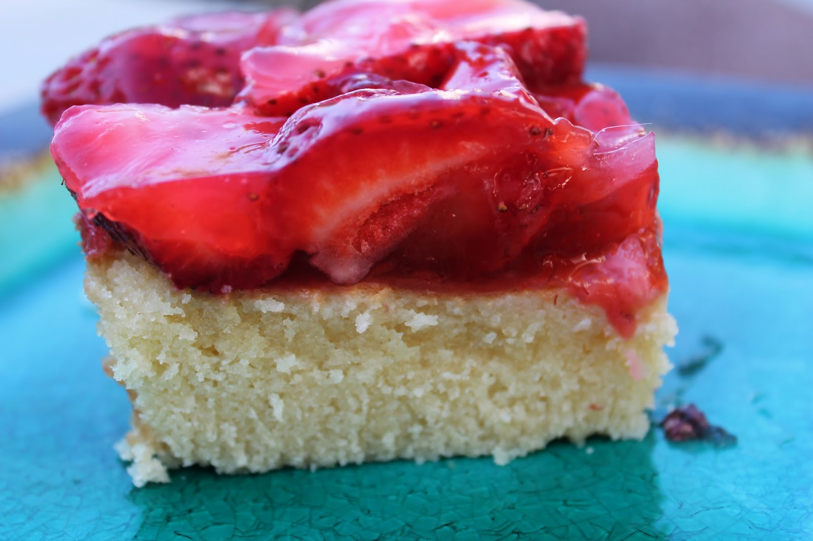 Summer Strawberry Cake
 Gluten Free Casually Strawberry Summer Cake