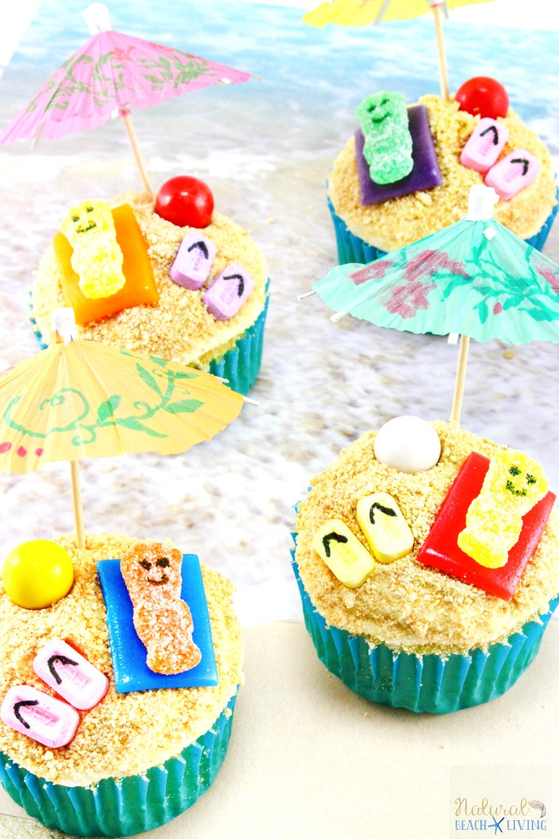 Summer Themed Cupcakes
 Awesome Summer Bucket List Ideas for Kids Free Printable