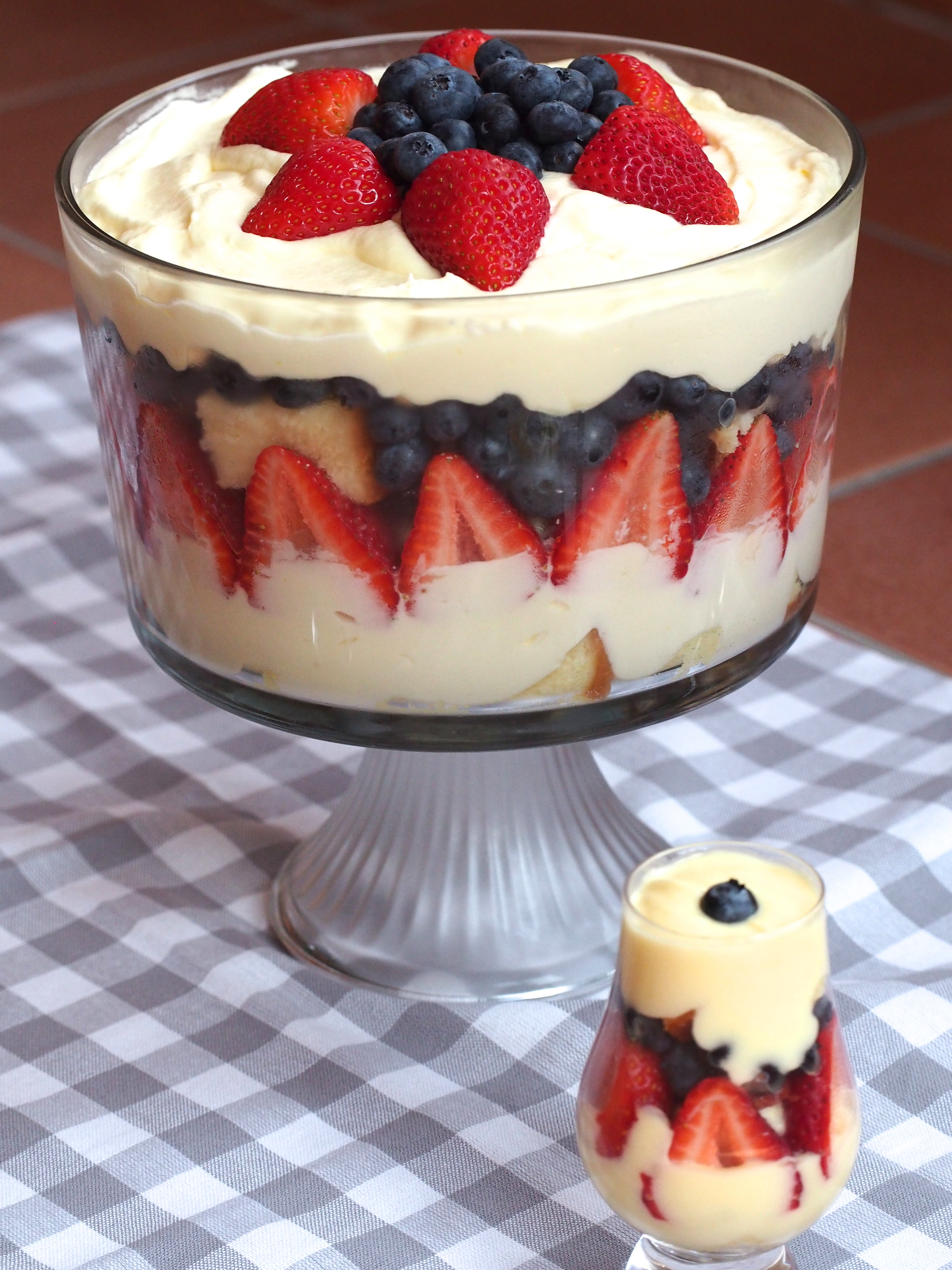 Summer Trifle Desserts
 Summer Berry Trifle Not Your Average College Food