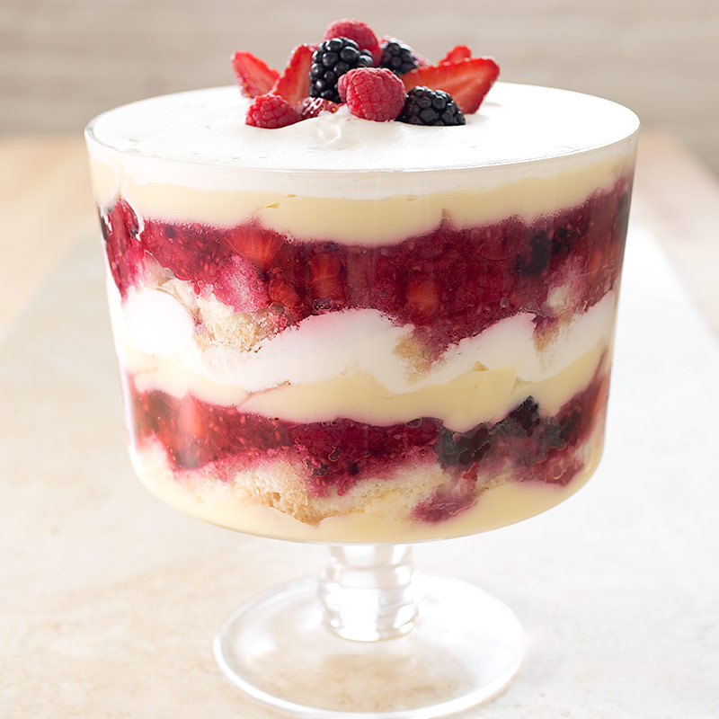 Summer Trifle Desserts
 Summer Berry Trifle