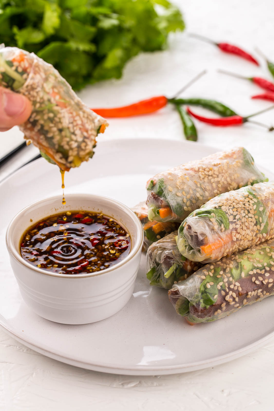 Summer Vegan Recipes
 Vietnamese Tofu Summer Rolls Le Petit Oeuf