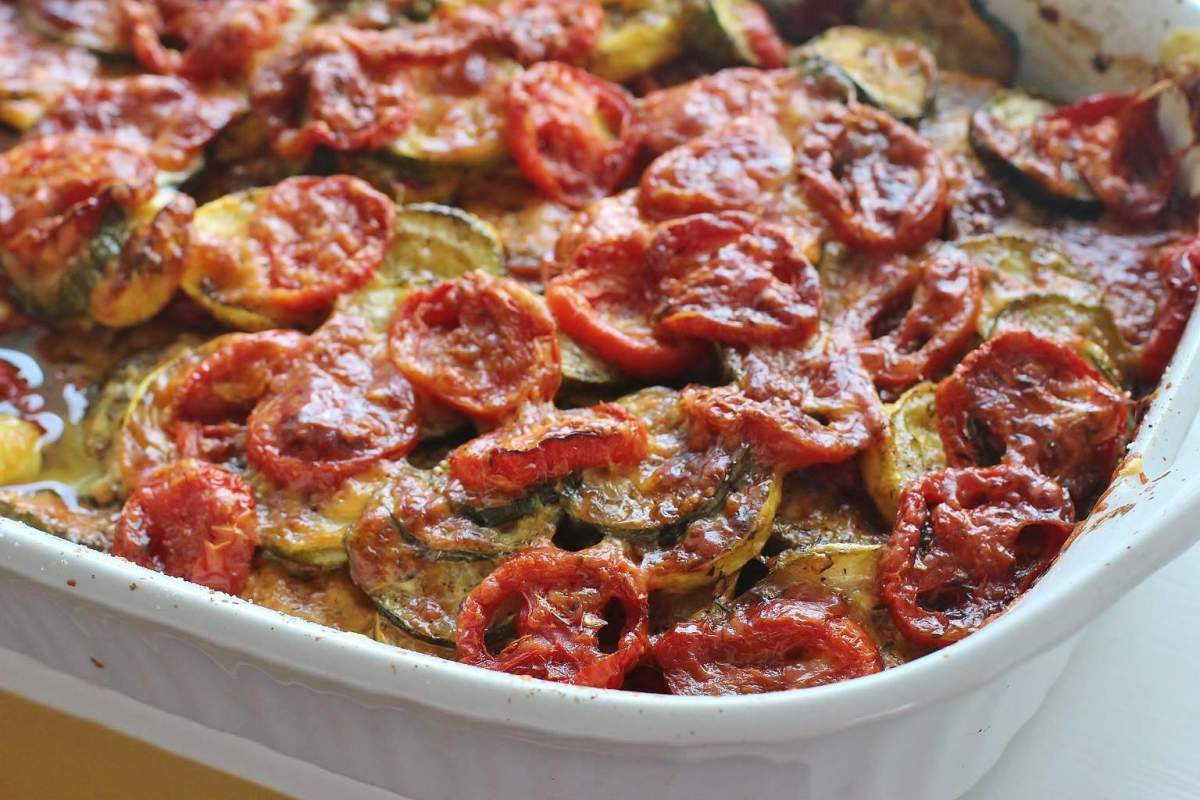 Summer Vegetable Casserole
 Summer Ve able Casserole