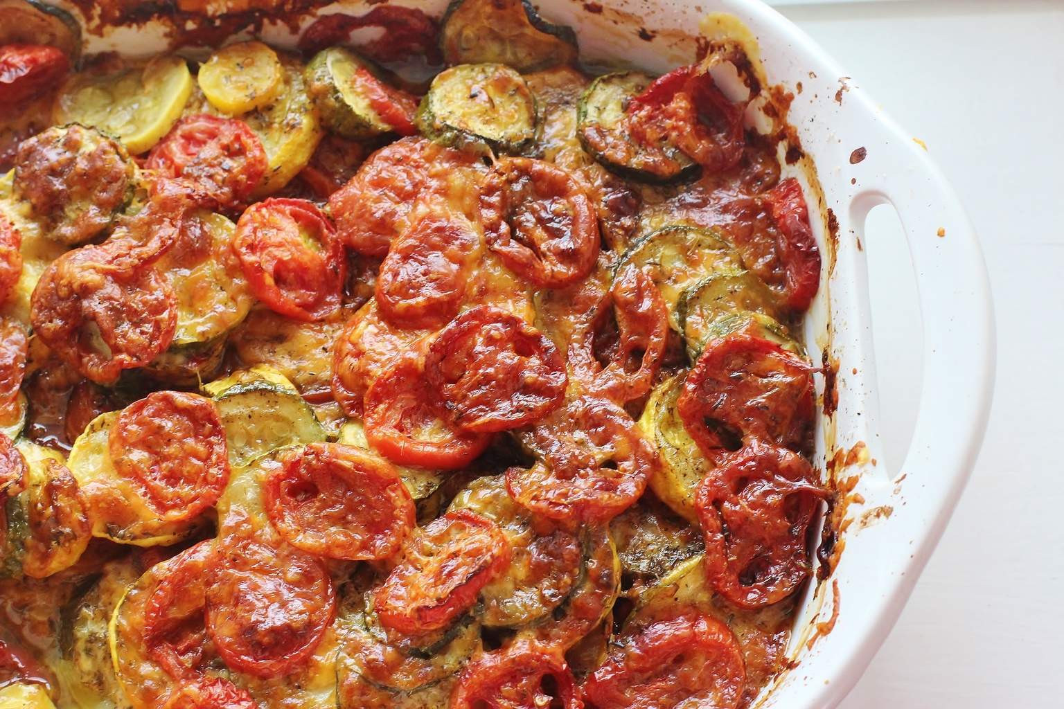 Summer Vegetable Casserole
 Summer Ve able Casserole