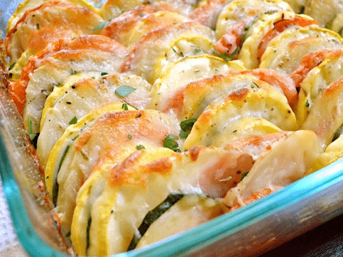 Summer Vegetable Casserole
 Summer Ve able Bake