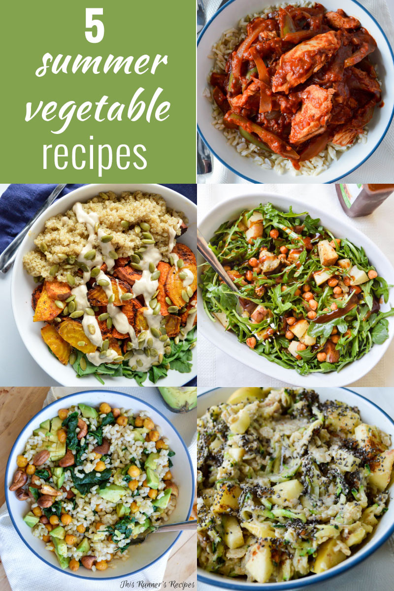 Summer Vegetarian Dinner Recipes
 5 Summer Ve able Recipes