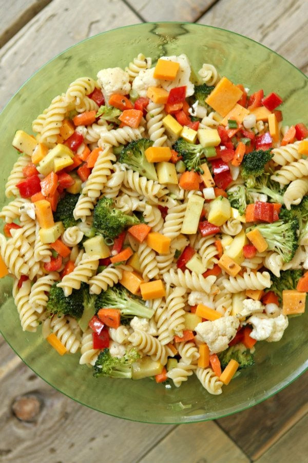 Summer Vegetarian Pasta Recipes
 Summer Ve able Pasta Salad Recipe Girl