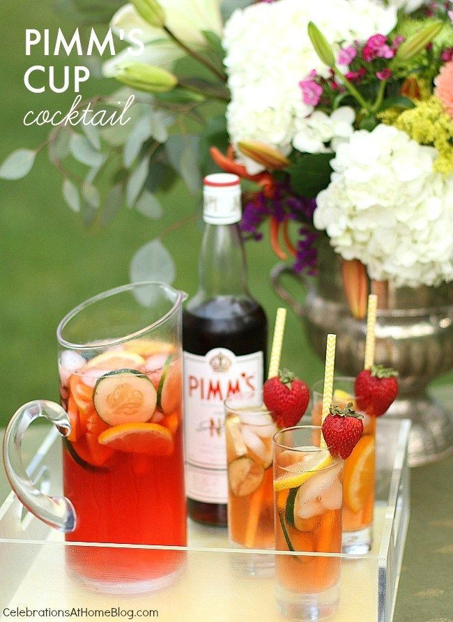 Summer Vodka Drinks Pitcher
 Easy Pimm s Cup Pitcher