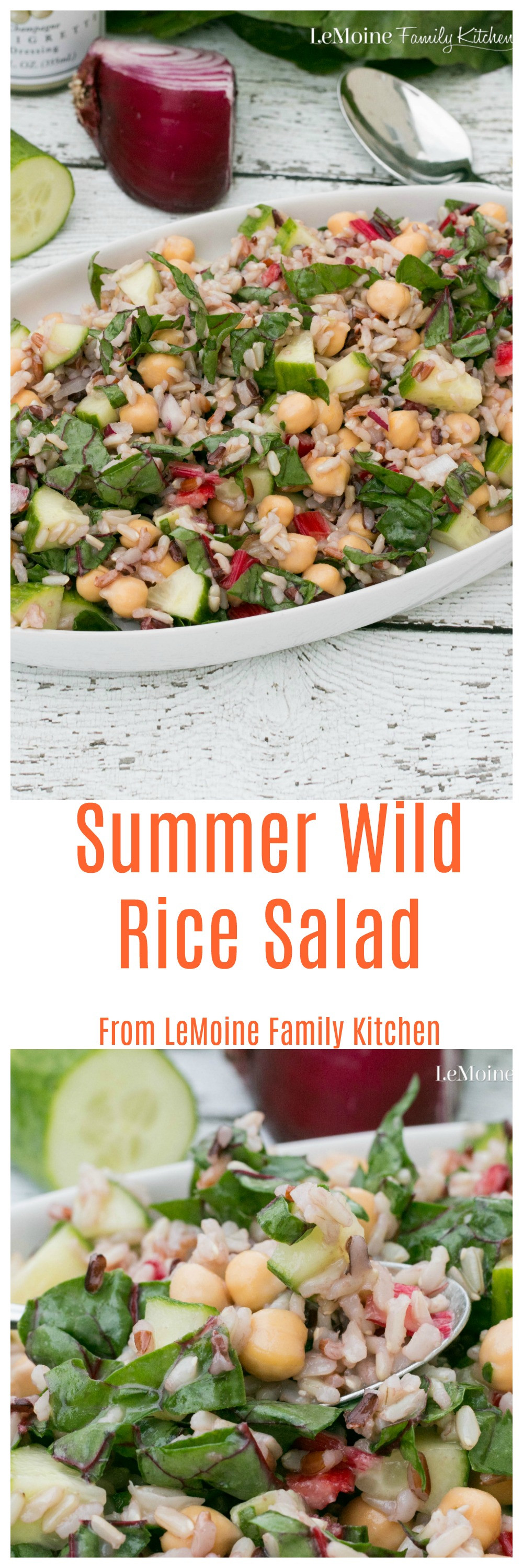 Summer Wild Rice Salad
 Summer Wild Rice Salad LeMoine Family Kitchen