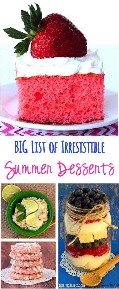 Summertime Desserts For A Crowd
 45 Summer Dessert Recipes for a Crowd Insanely Easy