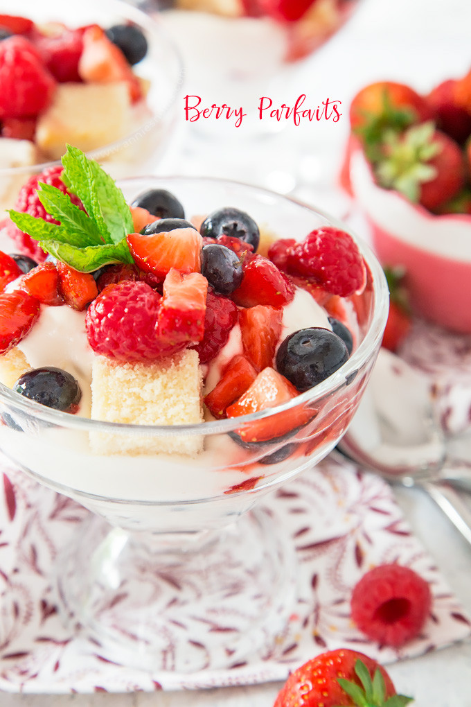 Summertime Desserts For A Crowd
 Berry Parfaits Annie s Noms