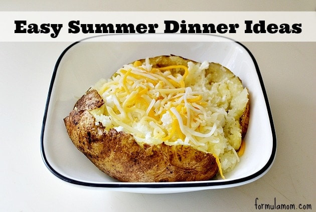 Summertime Dinner Ideas
 Easy Summer Dinner Ideas EverydayDairy