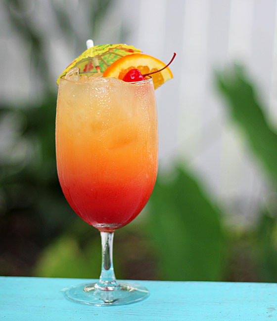 Summertime Drinks With Rum
 rum grenadine pineapple juice