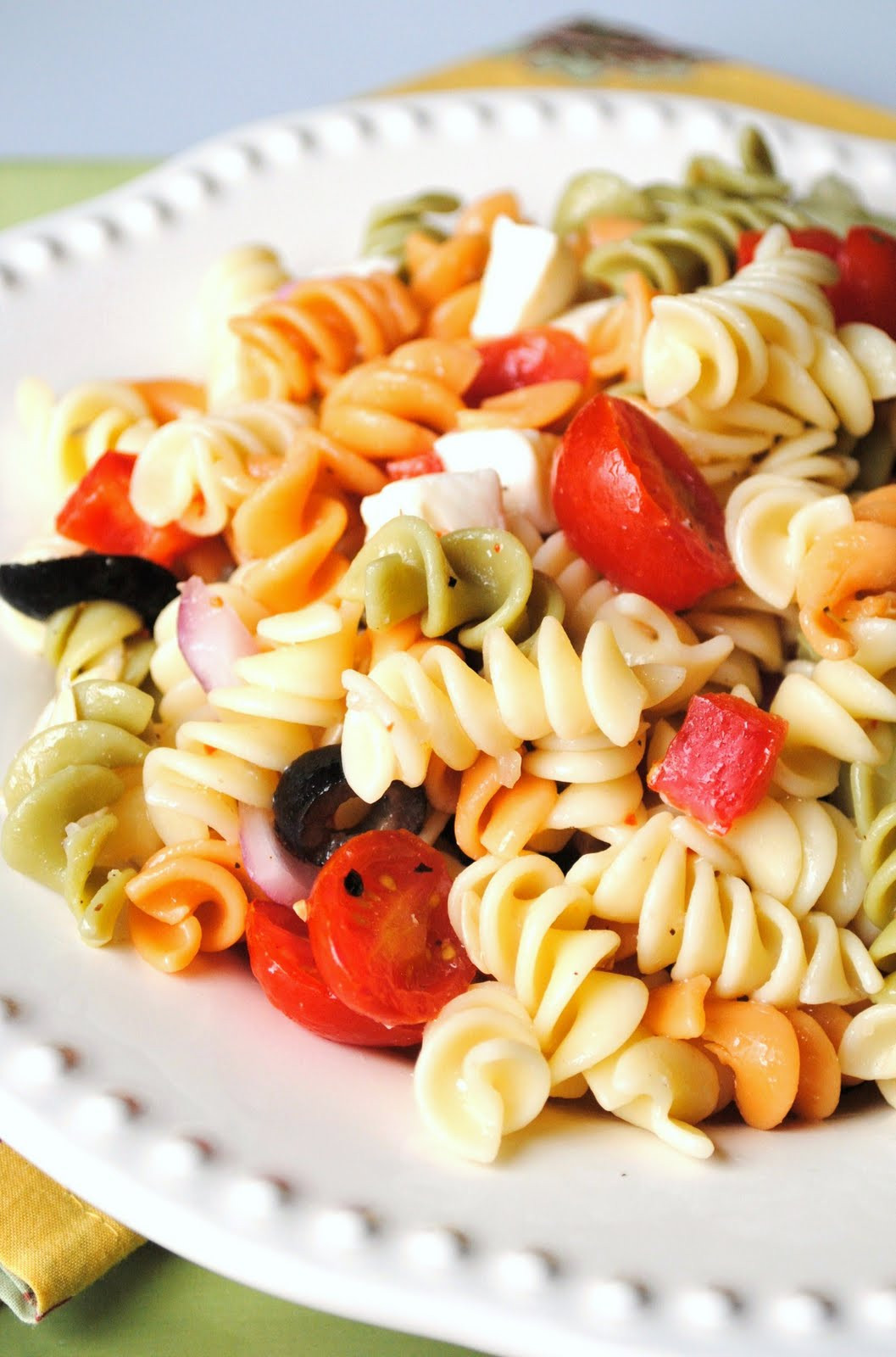 Summertime Pasta Salad
 Recipe of the Week Summer Pasta Salad