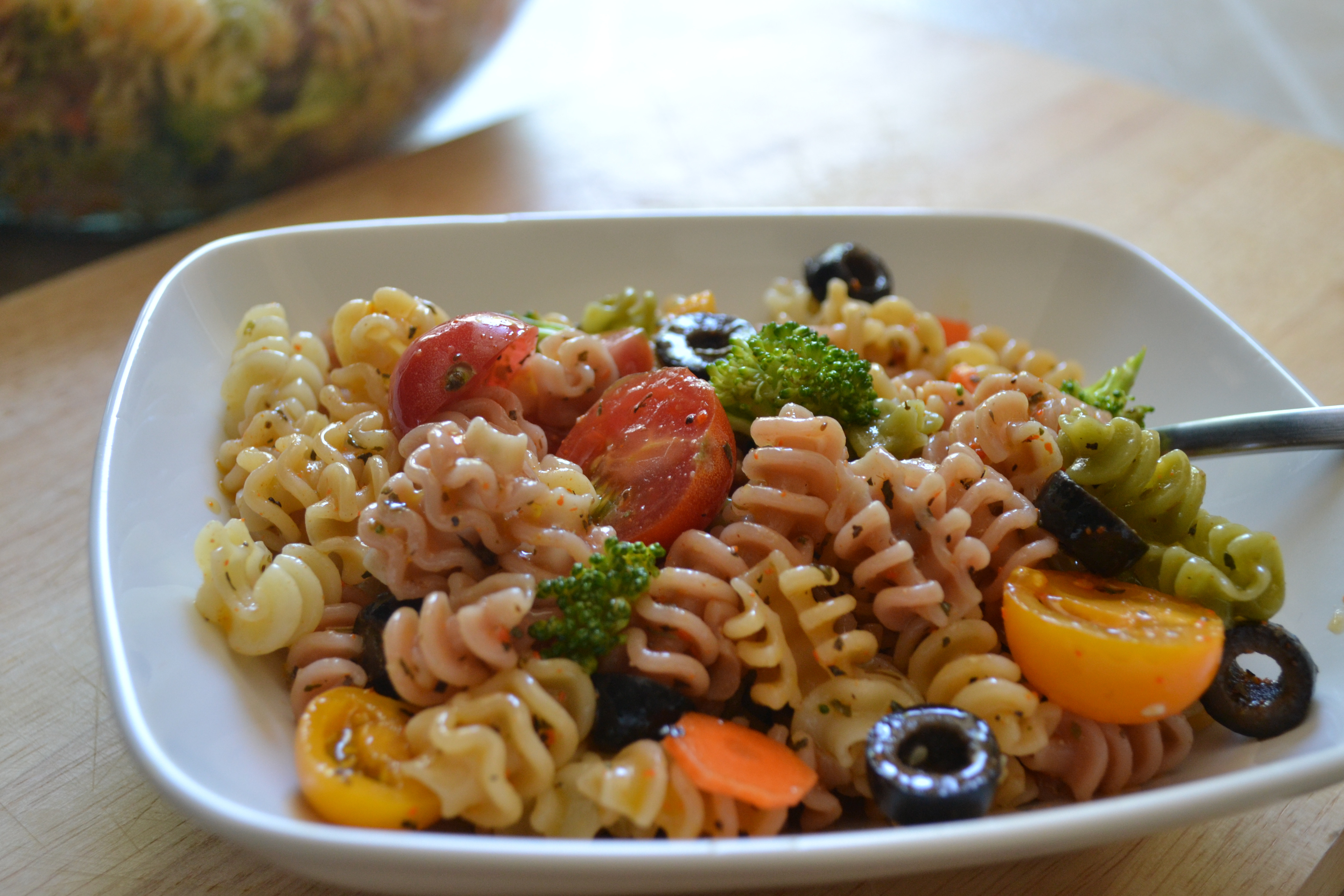 Summertime Pasta Salad
 Simple Summer Pasta Salad