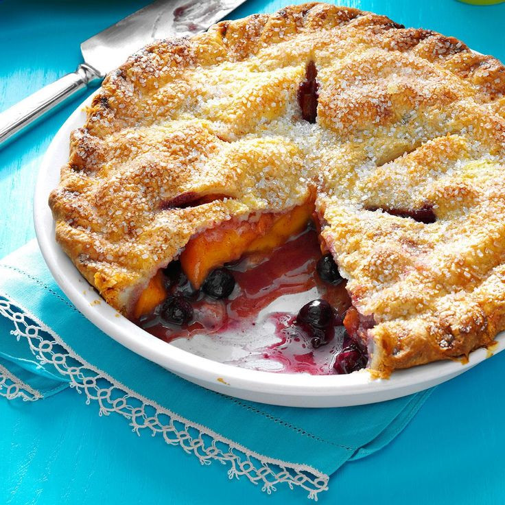 Summertime Pie Recipes
 Best 25 Peach blueberry pie ideas on Pinterest