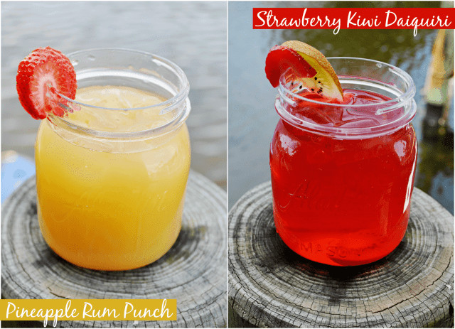 Summertime Rum Drinks
 Strawberry Kiwi Daiquiri Recipe