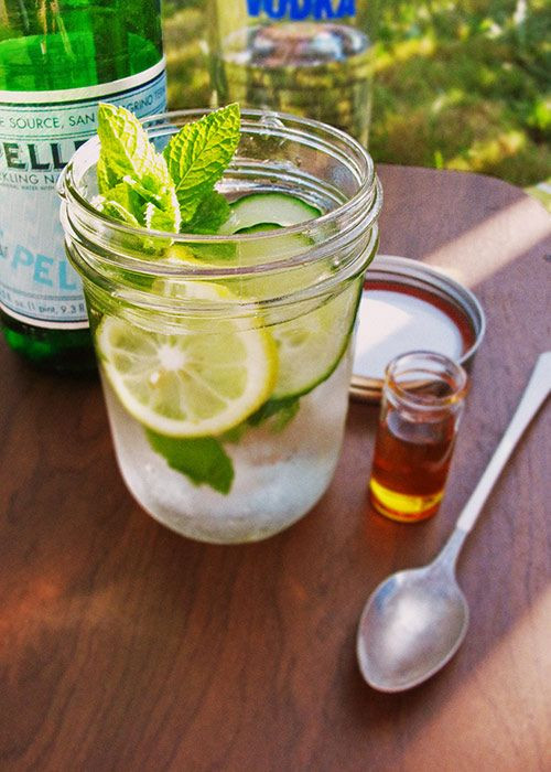 Summertime Vodka Drinks
 Summer Picnic Cucumber Lemon Vodka Drink Cuisine