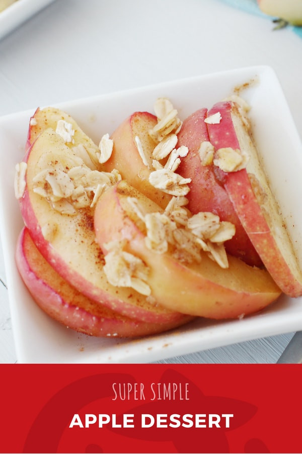 Super Healthy Dessert
 Simple Summer Apple Dessert