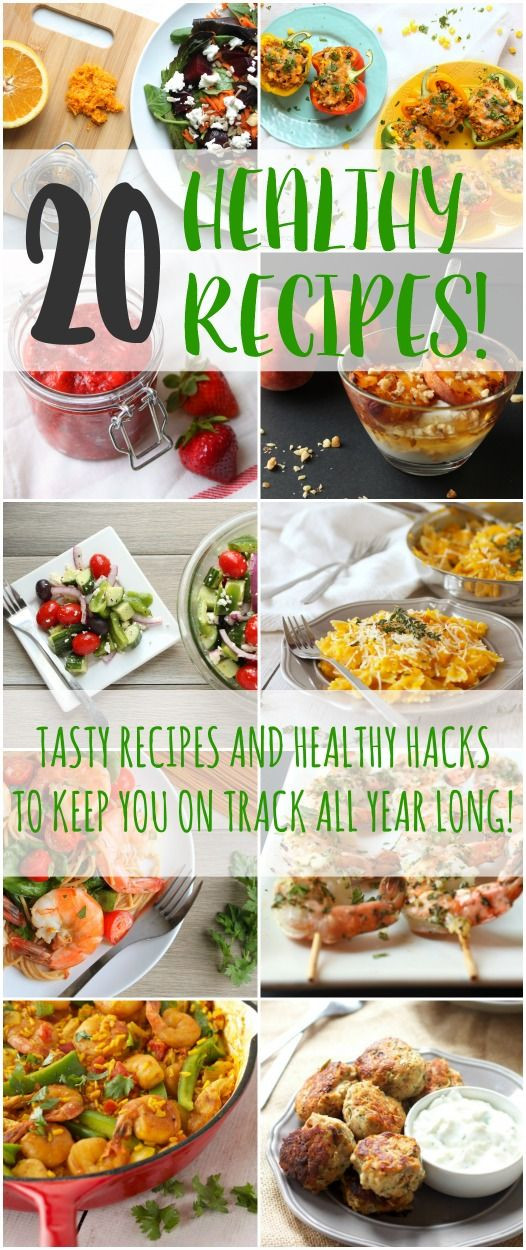 Super Healthy Dinners
 20 Healthy Recipes for the New Year